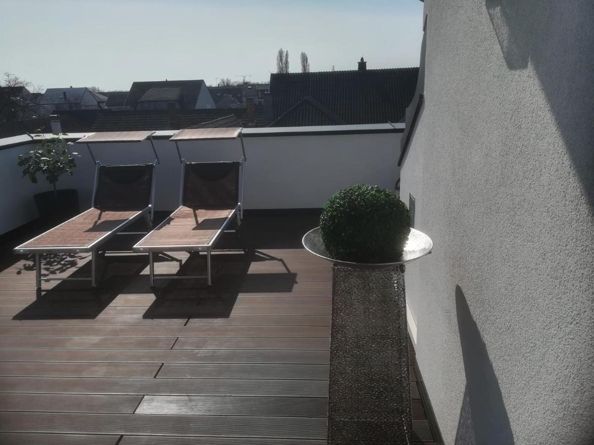 Penthouse Griemann 2 Fuer Max 4 Personen Mit Eigener Grosser Dachterrasse Zum Relaxen! Illmic Kültér fotó